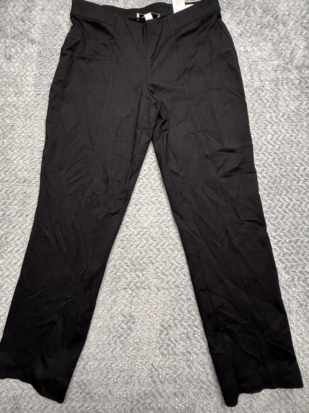 Nine West Black Women's Straight-Leg Dress Jeans